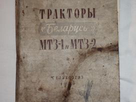 Traktoriai Belarus Mtz-1 Mtz-2 knyga 1956 m.
