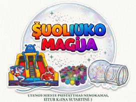 Šuoliuko Magija – Pripučiamų batutų nuoma Utenoje