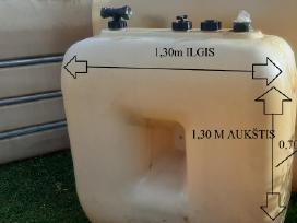 Kuro dyzelino talpa bačka 750l,1000l,1500l,2000l