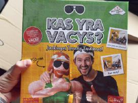 Stalo žaidimas „Kas yra Vacys?“
