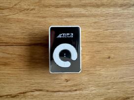 Mini Clip Mp3 Grotuvas Baltas