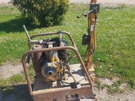 Parduodu vibro plokstę Weber -dyzelinis motoras