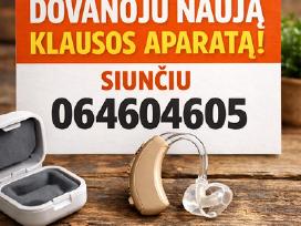 Dovanoju Nauja Klausos Aparata