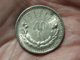 Mongolija 50 mongo 1925 sidabras