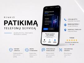 Apple iPhone, Samsung, Xiaomi telefonų remontas!