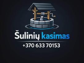 Šuliniu kasimas,gilinimas,valymas.