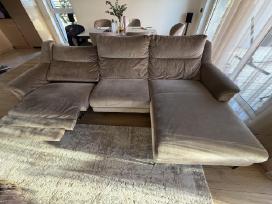 Parduodama puikios bukles Kler firmos sofa