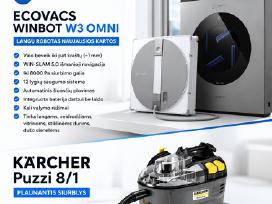 Langų roboto ir plaunamo siurblio nuoma Klaipėda
