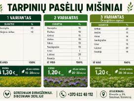Tarpiniai pasėliai, posėliai, įsėliai