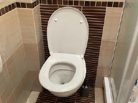 Vegos rėmas, migtukas ir WC puodas su dangciu