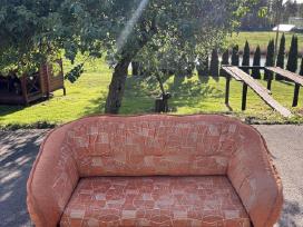 Parduodamas dvivietis fotelis/sofa