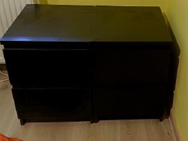 Ikea naktinės spintelės malm