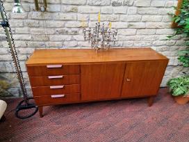 Vintažinė mid century tikmedžio komoda/indauja