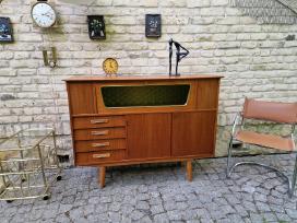 Vintažinė mid century tikmedžio indauja