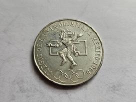 1968 25 pesos Meksika