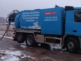 Nuotekų išvežimas Panevėžyje