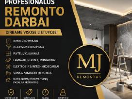 Kokybiški remonto darbai visoje Lietuvoje