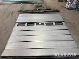 Naudoti pakeliami garažo vartai durys 4x4,6