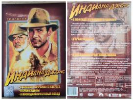 Indiana Jones trilogija Dvd. Ru įgarsinimas.