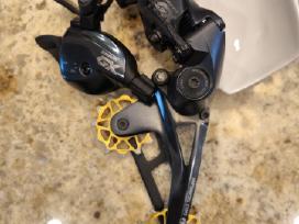 Galinis pavarų perjungiklis Sram ir Shimano