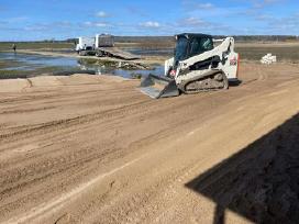 Bobcat mini krautuvo nuoma su operatoriumi
