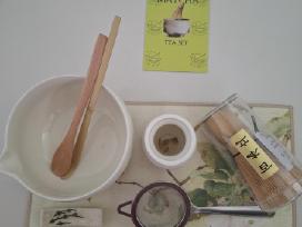 Pilnas 8 dalių Matcha arbatos ritualo rinkinys