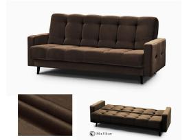 Minkšta sofa-lova „salsa“ su dėže patalynei