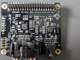 Plokštė Iqaudio Pi-dac Pro (Raspberry Pi)