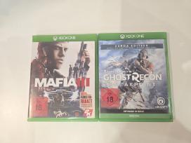 Xbox one Mafia 3 ir Ghostrecon