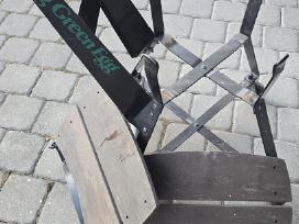 Big Green Egg laikiklis su rankena ir lentynomis