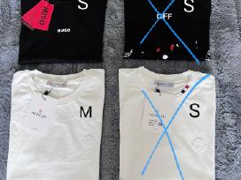 Vyriški marškinėliai ck, moncler, off white,hugo