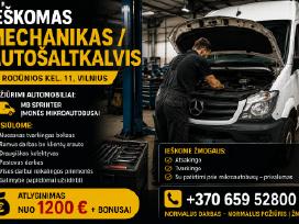 Reikalingas autošaltkalvis - mechanikas