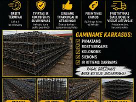 Armatūros karkasai Šiauliai