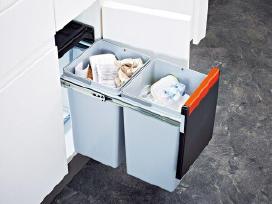 Atliekų rūšiavimo sistema Franke Cube 30 2x15l