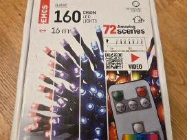 Emos 160 LED Rgb girlianda 16 m su pulteliu