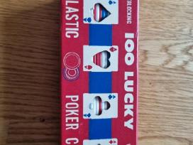 100 vnt. vintage pokerio žetonų