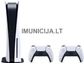 Playstation 5 žaidimų konsolės su garantija