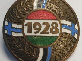 1928 Finougrų kalbos kongreso ženklelis