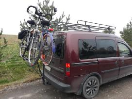 Dviračių laikiklis ir dalinė bagažinė