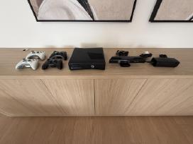 Xbox 360 S Slim Atrištas Kinect 4 pulteliai