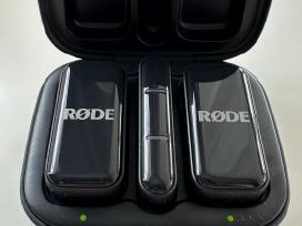 Nauji Rode Wireless micro mikrofonai (usb-c)