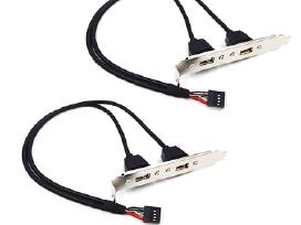 Adapteris Dual Usb Hi-speed