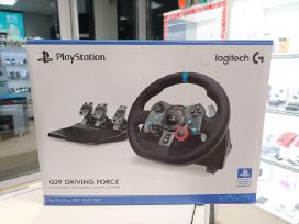 Logitech G29 G920 žaidimų vairas su Garantija