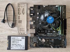 MB, Cpu, RAM ir SSD komplektai