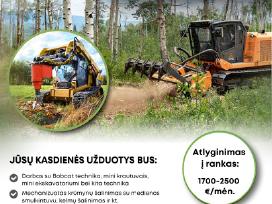 Technikos Operatorius (Aplinkos Tvarkymo Darbai)