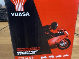 Yuasa Ytx14-bs Agm motociklo akumuliatorius 12v 12