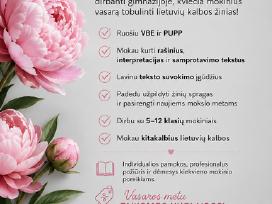 Lietuvių kalbos mokytoja korepetitorė