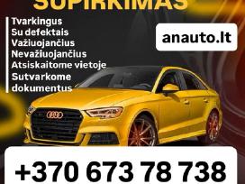 Auto Supirkimas 24/7 Perkame jums patogiu metu!