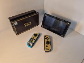 Nintendo Switch V1 Zelda Edition + Zelda Botw žaid