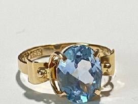 Aukso (750) žiedas su išskirtine 1,7ct spinele